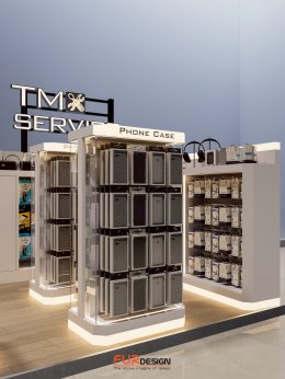 Design, manufacture, and installation: TM Service Shop / Central Rama IX, Bangkok